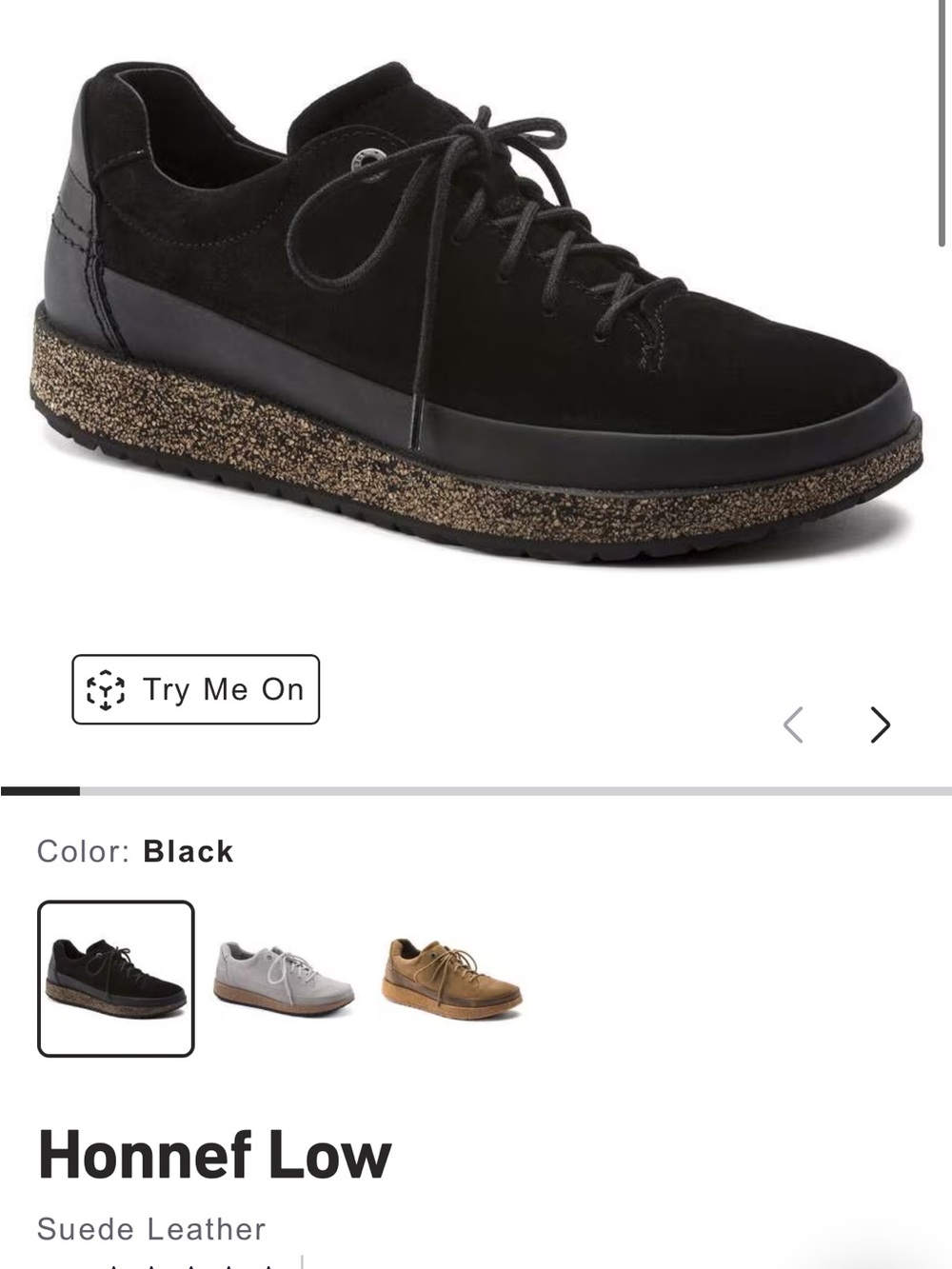 Birkenstock Honnef Low Lace-Up Sneakers - Black 43